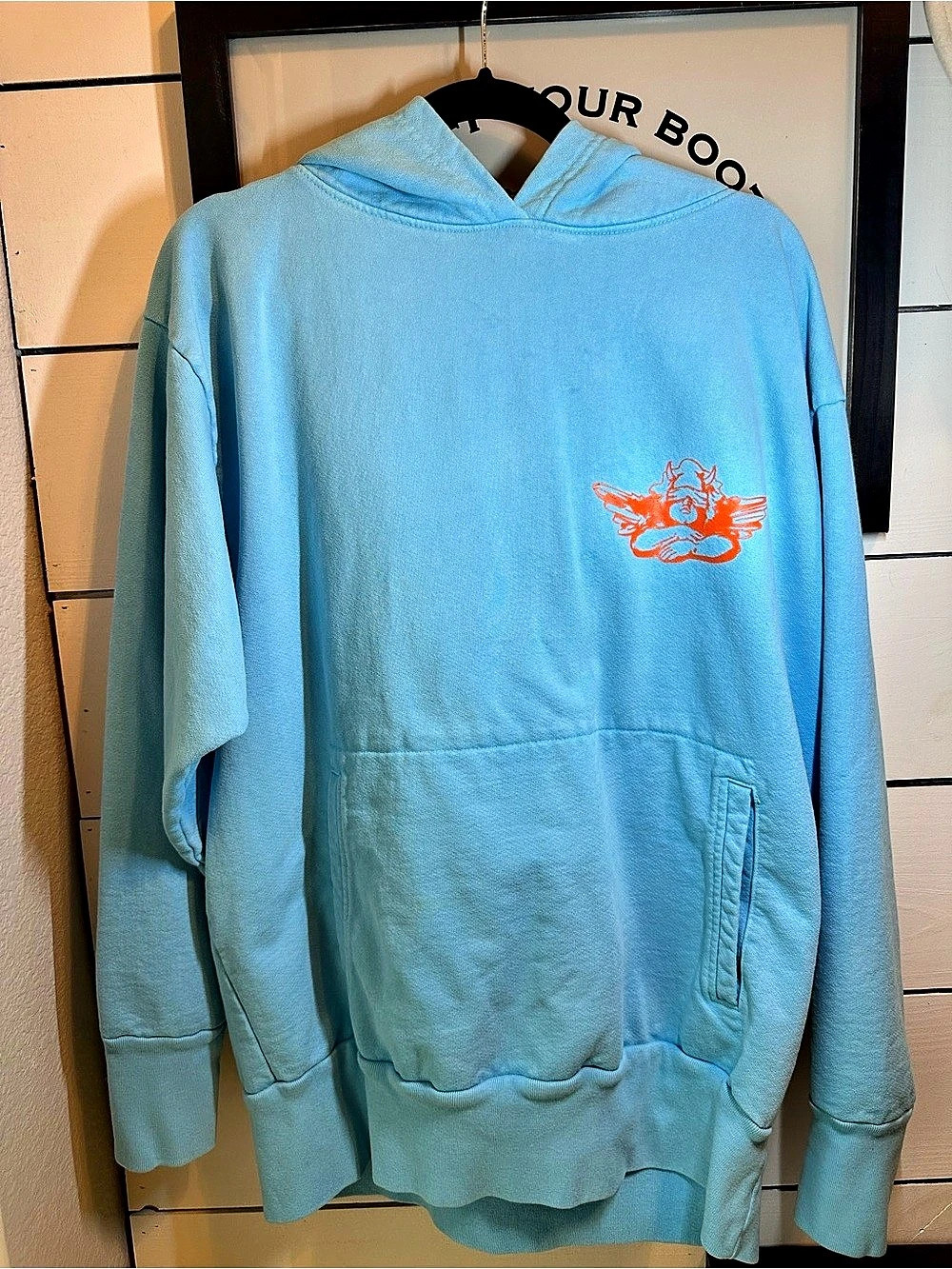 Boys Lie Case Of Blues Hoodie in Blue